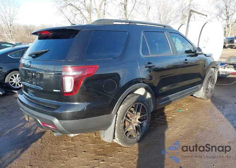 2015 Ford Explorer Sport из США, поврежденный, VIN 1FM5K8GT5FGC02701